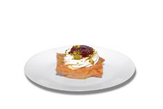 ΦΩΛΙΤΣΑ ΜΕ ΦΡΑΟΥΛΑ ΚΑΙ ΚΡΕΜΑ